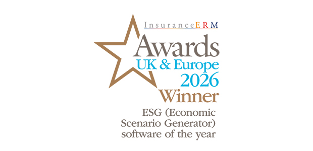 ESG (Economic Scenario Generator) software of the year: Milliman